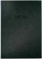 sigel Chemise pour menu "MENU", A4, anthracite