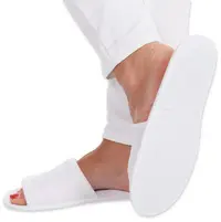 HYGOSTAR Chaussons jetables SAFETY, ouvert, blanc