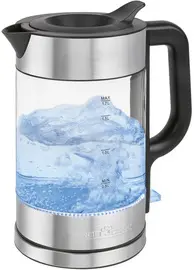 PROFI COOK Bouilloire PC-WKS 1322, 1,7 L, verre / dark inox