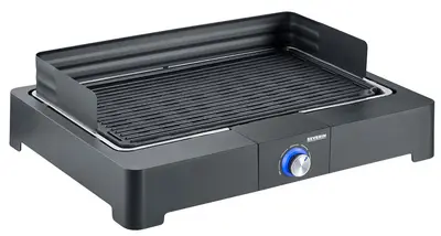 SEVERIN Grill de table PG 8567, avec plaque de grill, noir