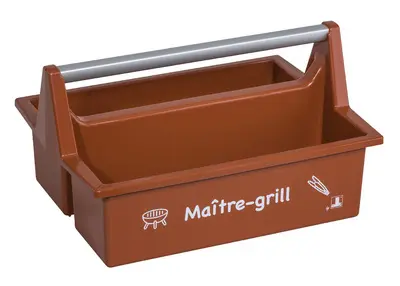 allit Caisse de transport McPlus Carry "Maître-grill", brun