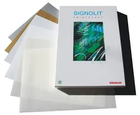 REGULUS Film autoadhésif SIGNOLIT-C, A4, brillant, blanc