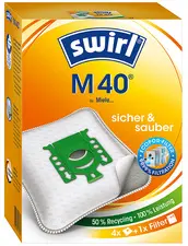 swirl Sac d'aspirateur M 40, avec filtre EcoPor