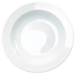 Esmeyer Assiette creuse HEIKE, 230 mm, blanc, set de 6
