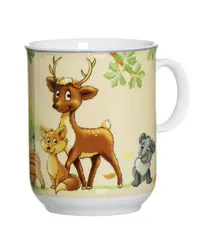 Ritzenhoff & Breker Tasse ANIMAUX DE LA FORET, 270 ml
