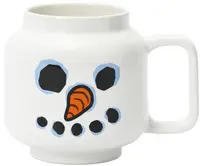 LEGO Mug SNOWMAN, 530 ml, dans carton, blanc
