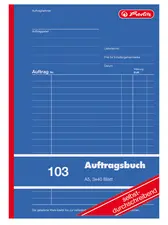 herlitz Formularbuch "Auftrag 103", DIN A5, 3 x 40 Blatt