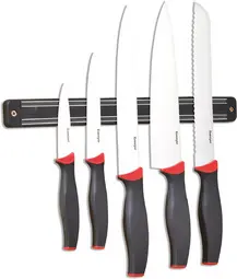 Esmeyer Bloc de couteaux, 5 pièces, avec barre magnétique