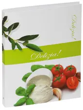PAGNA Classeur pour recettes de cuisine "Olive & tomate", A4