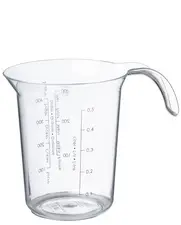plast team Pichet mesureur "Palermo", 0,5 litre, transparent