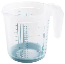 keeeper Broc gradué "massimo", 1,0 litre blanc/nordic-blue