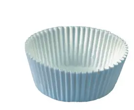 PAPSTAR Moule à pâtisserie "Muffin", en papier, blanc