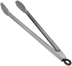 metaltex Pince à grillade, inox, longueur: 390 mm