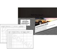AVERY Zweckform Formularbuch "Hardcover" - Fahrtenbuch, A6