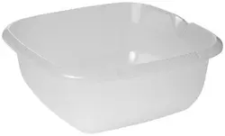 keeeper Bassine "björk", coins droits, 13 litres, naturel