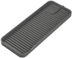 metaltex Rangement silicone pour évier Tidy-Mat XL, gris