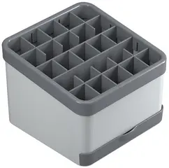 metaltex Rangement pour ustensiles de cuisine Utiltex, gris