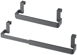 metaltex Porte-serviette Flex-Bar, extensible, gris