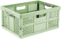 keeeper Caisse pliante "eco lea", 32 L, grass green