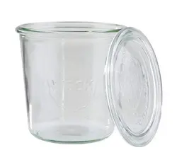 APS Bocal Weck avec couvercle, 160 ml, set de 12
