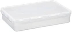 Plast team Boîte de conservation Airtight, 0,7 litre, blanc