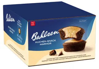 Bahlsen Gâteau quastre-quarts "Kuchen-Snack Marmor", carton