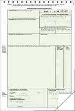 RNK Verlag Vordruck "Warenverkehrsbescheinigung EUR.1