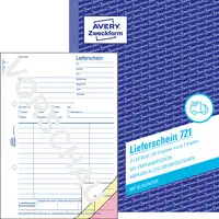AVERY Zweckform Formularbuch "Liefer-/Empfangsschein", A5