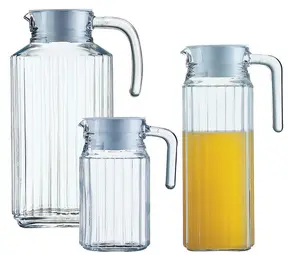 Esmeyer Arcoroc Pichet en verre "Quadro", 1,7 L