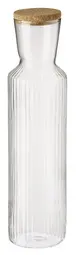 APS Carafe en verre LINES, 0,5 litre, transparent