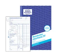 AVERY Zweckform Formularbuch "Reisekostenabrechnung", A5