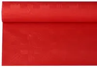 PAPSTAR Nappe damassée, (l)1,0 x (L)50 m, rouge