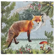 PAPSTAR Serviette à motif "Fox Portrait", 330 x 330 mm