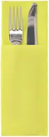 STARPAK Serviette pochette "DAILY Collection", vert citron