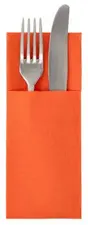PAPSTAR Serviette pochette "ROYAL Collection", nectarine