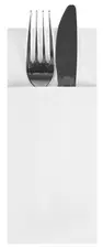 STARPAK Serviette pochette, pliage 1/8, par 100, blanc