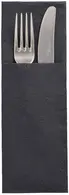 STARPAK Serviette pochette "DAILY Collection", noir