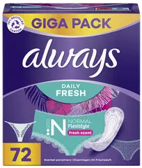 always Protège-slip Daily Fresh Flexistyle Normal, Gigapack