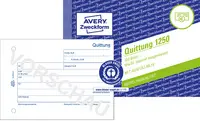 AVERY Zweckform Formularbuch "Quittung mit MwSt.-Nachweis