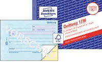 AVERY Zweckform Formularbuch "Quittung", SD, A6 quer