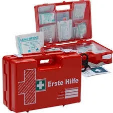 LEINA Mallette de premiers secours SAN, contenu DIN 13169,