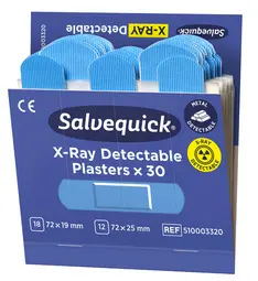 CEDERROTH Pansement Salvequick X-Ray Detectable, recharge