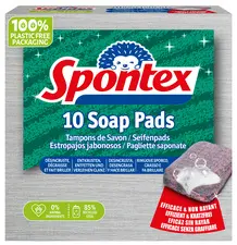 Spontex Tampon de savon, pack de 10