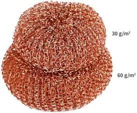 HYGOCLEAN Spirale à récurer en cuivre, antibactérien, 60 g