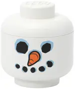 LEGO Mini-boîte en forme de tête STORAGE HEAD BOY SNOWMAN