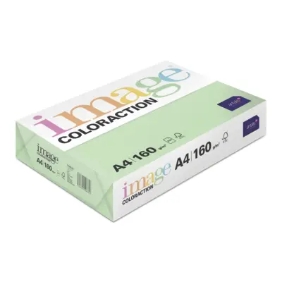 Papier Image Coloraction forest/vert 160g/m² A4 Carton de 5 paquets