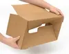 Caisse carton à fond automatique simple cannelure testliner 390 x 290 x 180 mm