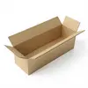 Caisse carton longue ouverture grand côté simple cannelure 800 x 200 x 200 mm