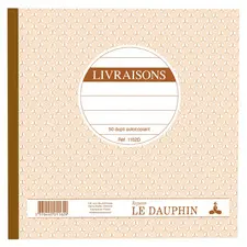 LE DAUPHIN Manifold "Livraisons", 210 x 210 mm, dupli