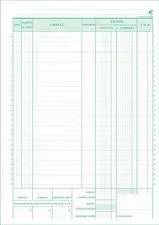 EXACOMPTA Manifold "Caisse", 297 x 210 mm, dupli